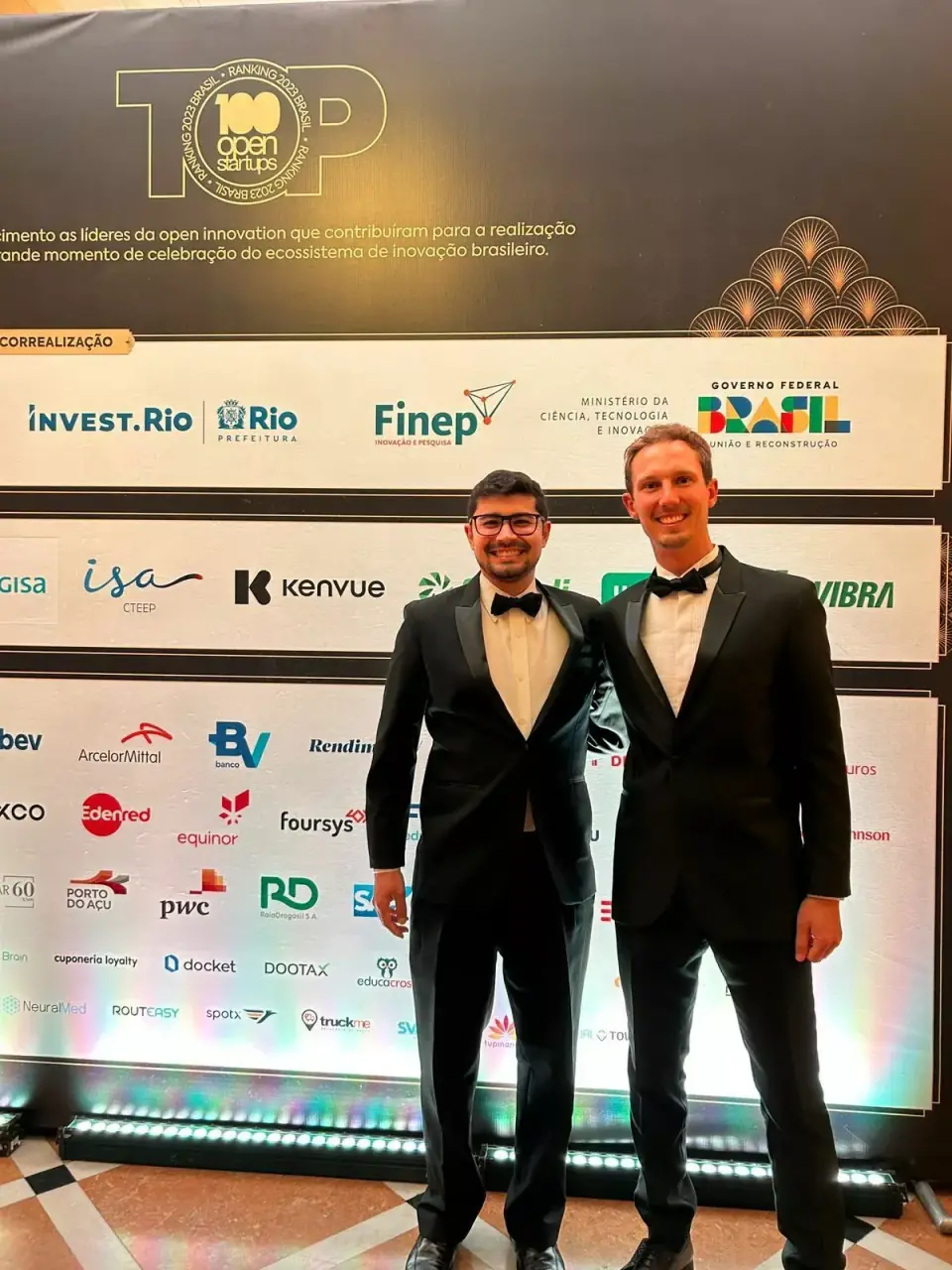 Fomos à premiação do TOP 100 Open Startups!